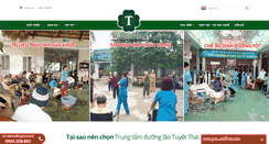 Desktop Screenshot of dieuduongtuyetthai.com
